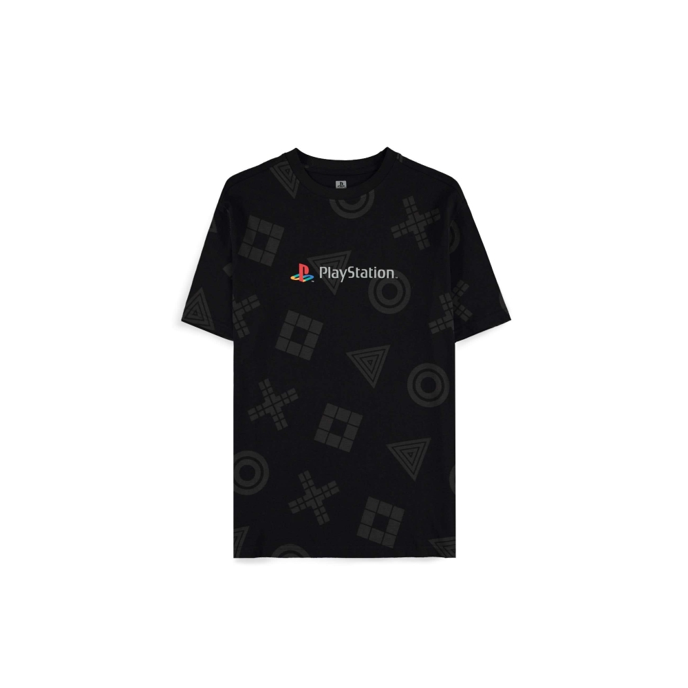 PlayStation - AOP Tshirt Homme - Noir